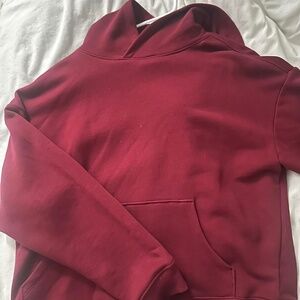 Red hoodie